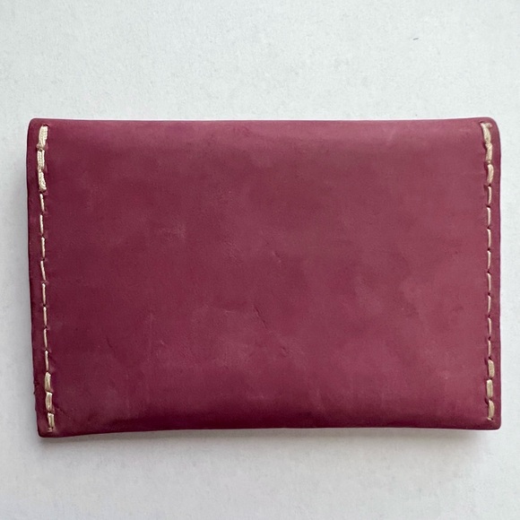 Portland Leather goods foxglove mini envelope wallet - Picture 2 of 10